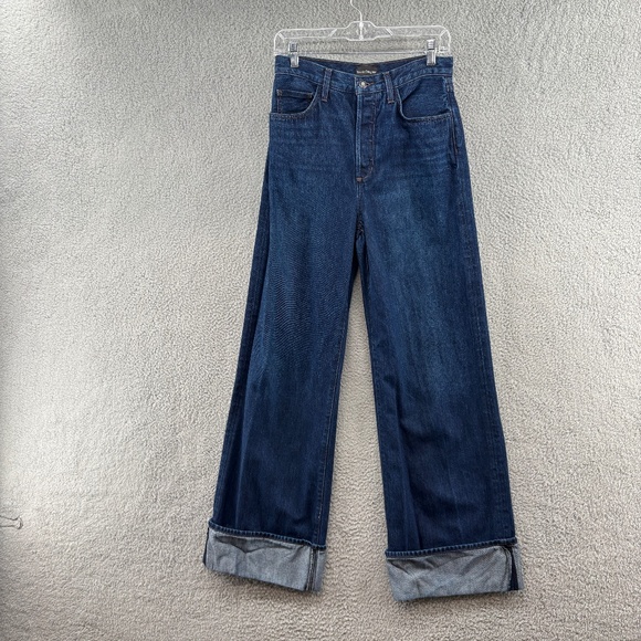 Favorite Daughter The Masha Super High Rise Wide Leg Jeans Size 26 Belmont Wash - Picture 4 of 15
